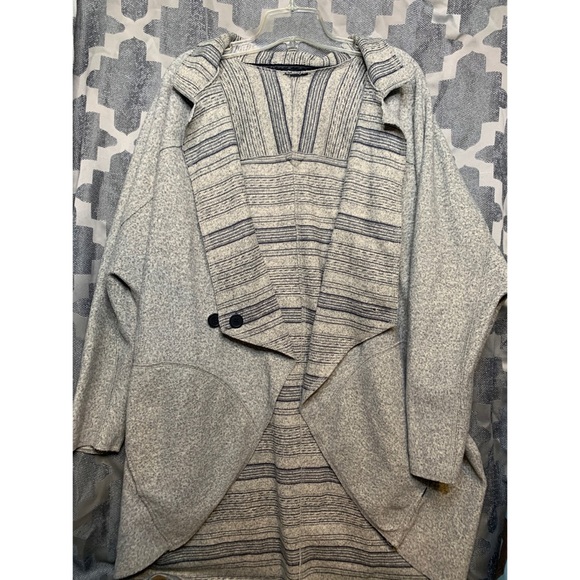 REVERSIBLE BURTON LONG CARDIGAN - Picture 2 of 2